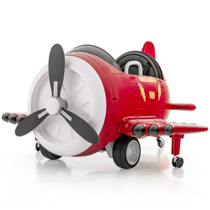 12V Red Kids Battery Powered Ride-in Electric Jet Plane