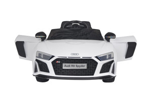 Kids 12v White Official Audi R8 Supercar Kids Electric Ride On