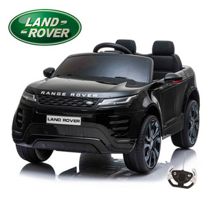 Black 12V Official 2 Seat Range Rover Evoque Compact Ride On Car