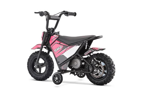 Pink Girls 250W Kids Mini Battery Powered 24V Motorbike