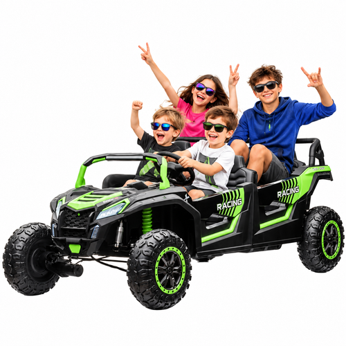 childrens 48v Power 4-Seater 4WD Luxury Battery Powered buggy