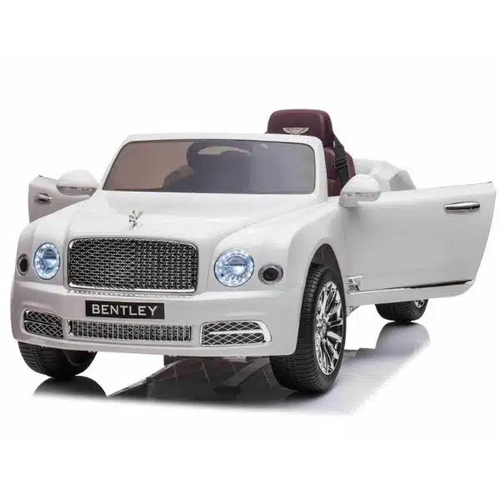 Kids Official Bentley Mulsanne 12v Sit-in Battery Powered Car with Parental Remote