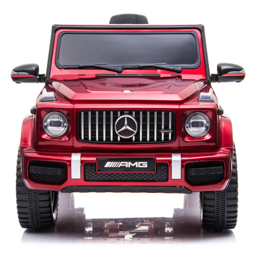 Metallic Red Elite Version XL G63 Kids Ride on Car 12v G-Wagon