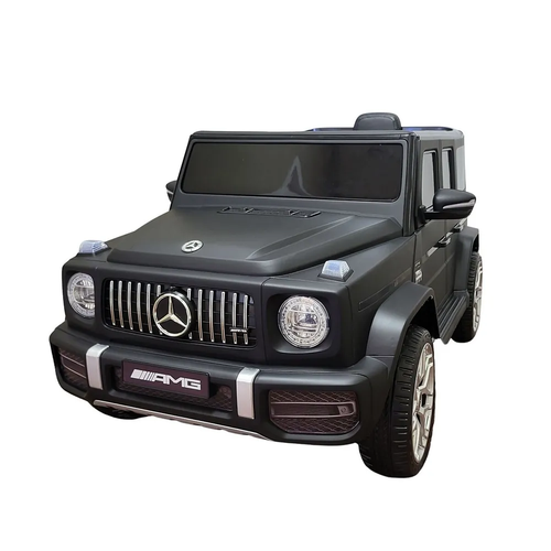 12v Matt Black Official 2024 Kids Mercedes G63 G-Wagon Ride on