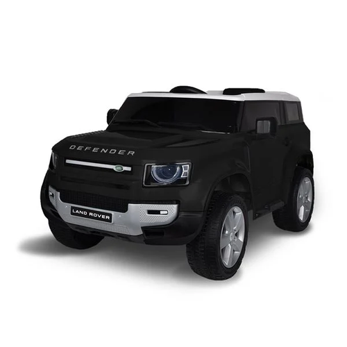 Kids Ride-in Black Land Rover Defender 90 4X4 New Shape