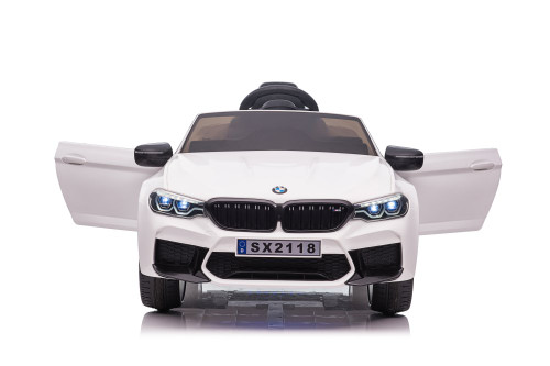 Kids White 24v Official BMW M5 Sports Motorized Drift Ride on Car