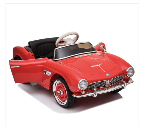 Kids BMW 507 Elite 12v Red Official Classic Sit-in Car with Remote