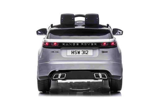 12v Official Silver Elite Range Rover Velar Ride-in Car Wider Seat ...