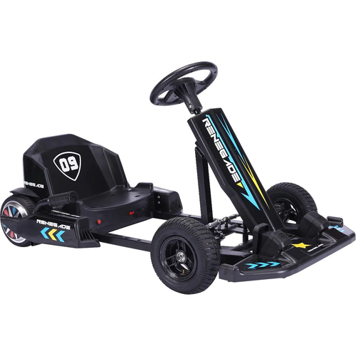 Formula Racing Cart 16KMPH Kids Black Formula Racing Electric Powered Ride On Kart - Kids ...