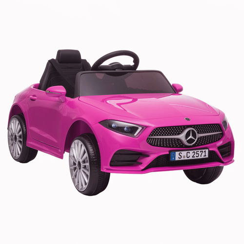 12v Pink Official Mercedes CLS-350 4-Matic Ride on Car for Girls