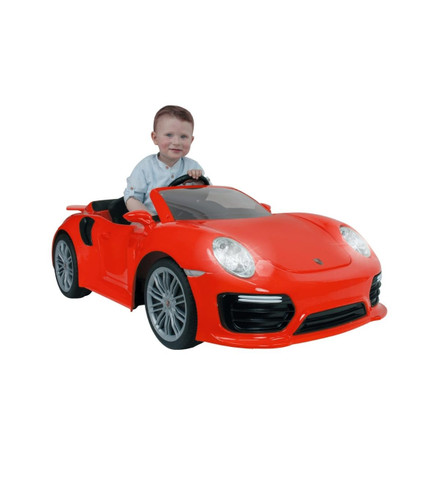 Kids Red Licensed 12v Porsche Carrera 911 Turbo-S Electric Car