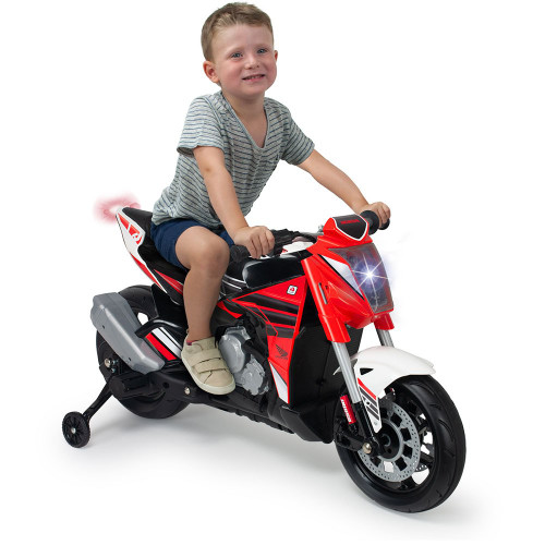 Kids Official Honda Naked 12V Red Motorbike for Children to Ride