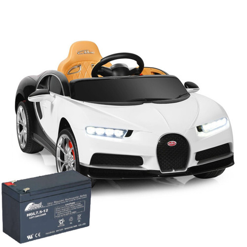 Replacement Spare 12v Battery for Bugatti Ride On Car
