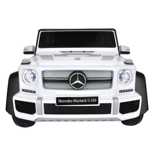 White Ride On 12v Official Luxury White Ride On Mercedes G650 G-Wagon SUV - Kids ...