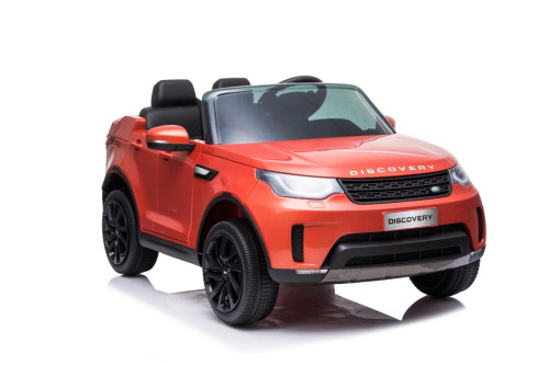 Kids Licensed Orange 12v Ride-on Land Rover Discovery Convertible