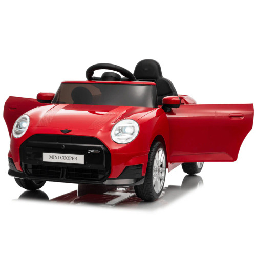12v Kids Red Licensed Sit-In Battery Powered Mini Cooper