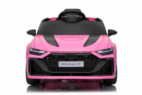 Girls Pink 12V Official Audi RS-6 Avant GT Ride-on Sports Car