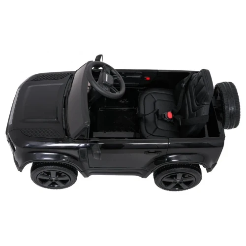 12V Black Boss Spec Land Rover Defender 90 Ride-on Car