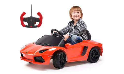 Kids 6v Lamborghini Aventador Licensed Sports Car & Remote