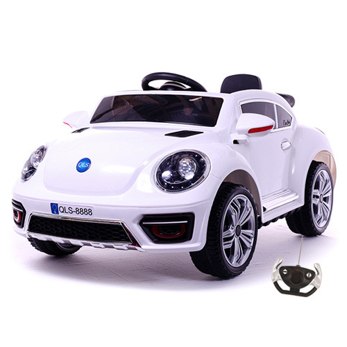 12v New Beetle Style Ride-in Car Convertible with Remote & Lights