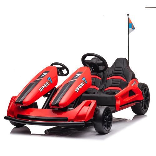 Kids Twin-Seat 48V Battery Powered Drifting Go Kart