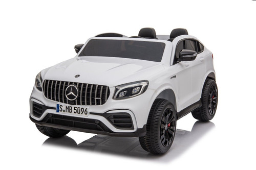 Kids Licensed 2 Seat 4WD Mercedes GLC White 24v SUV Ride On