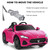 12V Pink Official Maserati Kids Ride On with Sounds & Remote