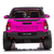 Pink Girls 24v 2 x Leather Seat Official Ride on Toyota Hilux Off-Roader