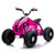 Girls 24v Ride on Futuristic Quad Bike with Leather Seat & Eva Tyres