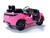 12v Official Girls Pink Range Rover Velar Ride-in Car Wide Seats