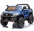Blue 24v Twin Leather Seat 4WD Kids Ride on Toyota Hilux Off-Roader