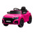 Pink Licensed 6v Audi RS-Q8 Ride-In Car with Remote Control System