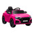 Pink Licensed 6v Audi RS-Q8 Ride-In Car with Remote Control System