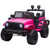 Pink Wrangler Dune Off-Road Style 12v Kids Ride-On 4x4 with Remote