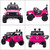 Pink Wrangler Dune Off-Road Style 12v Kids Ride-On 4x4 with Remote