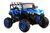 Childs 4WD 2-Seat Blue 4X4 ATV-UTV Kids Buggy with Remotes