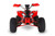 Red 60v 1500WTeen-2 Adult Pro Shaft Driven Electric Quad Bike