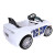 White 6v Kids Ride On Emergency Services Police Car