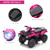 Kids Pink 12v ATV Ride On Battery Powered Quad Bike with Lights