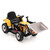 Kids 12v Electric Sit-On Dump Tractor With Tipping Bucket & Remote