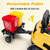 Kids 12v Sit-on Working Sweeper Truck & Refuse Bins