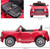 Red Kids Bentley Mulsanne 12v Ride-in Sports Car with Remote Control