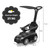 Black Official Mercedes Coupe Push Stroller Toddlers Sit-in Car