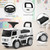 White Official Mercedes Antos Kids Push Power Lorry with Storage