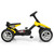 Childs Yellow Rear Wheel Drive Pedal Power Go Kart for Age 3-8 Years