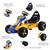ELF Ukraine Colours Pedal Power Go Kart All Terrain for Ages 3-7