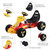 ELF Red & Yellow Pedal Power Go Kart All Terrain for Ages 3-7