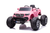 Pink 24 Volt Power Kids Ride-in Mercedes Motorized Monster Truck