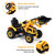 Kids Yellow Ride On 12V Electric Power Sit On Working Digger Toy