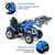Childs Blue Ride On 12V Electric Power Sit On Working Digger Toy